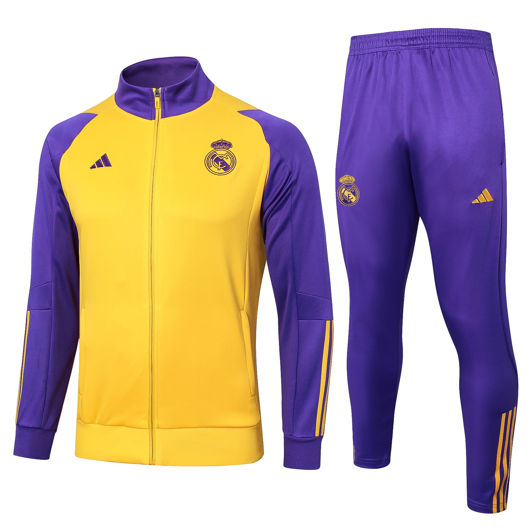 Chandal Real Madrid 2024-25 Amarillo Purpura